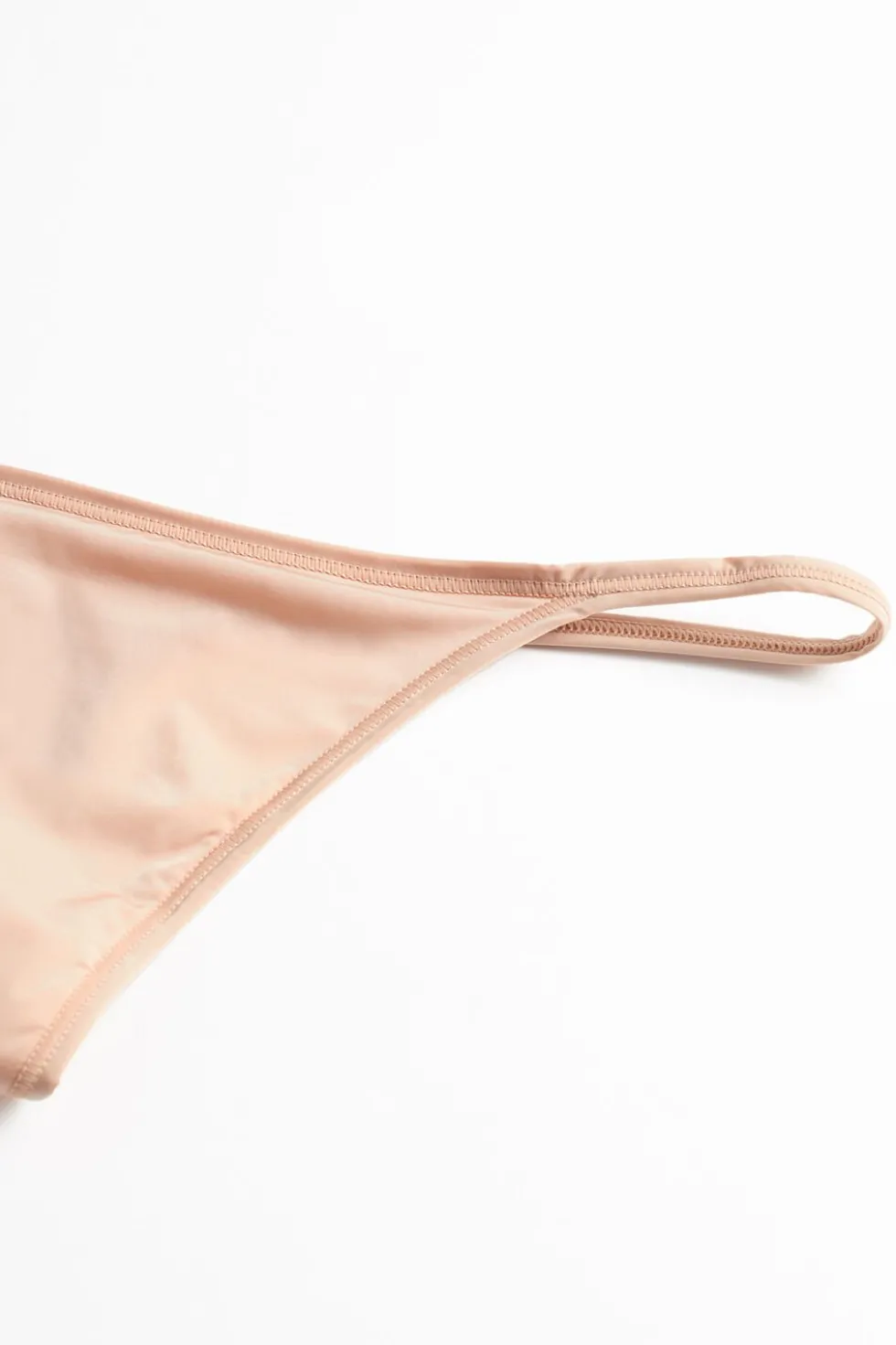Thong with Ultralight Microfiber Straps