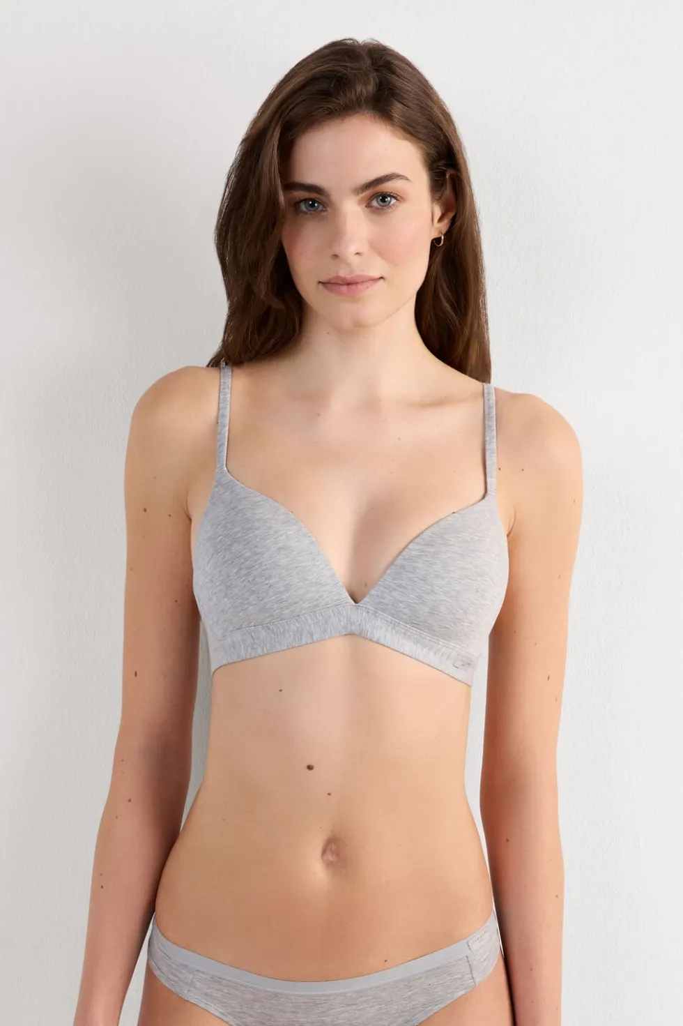 Tiziana Triangle Bra in Cotton