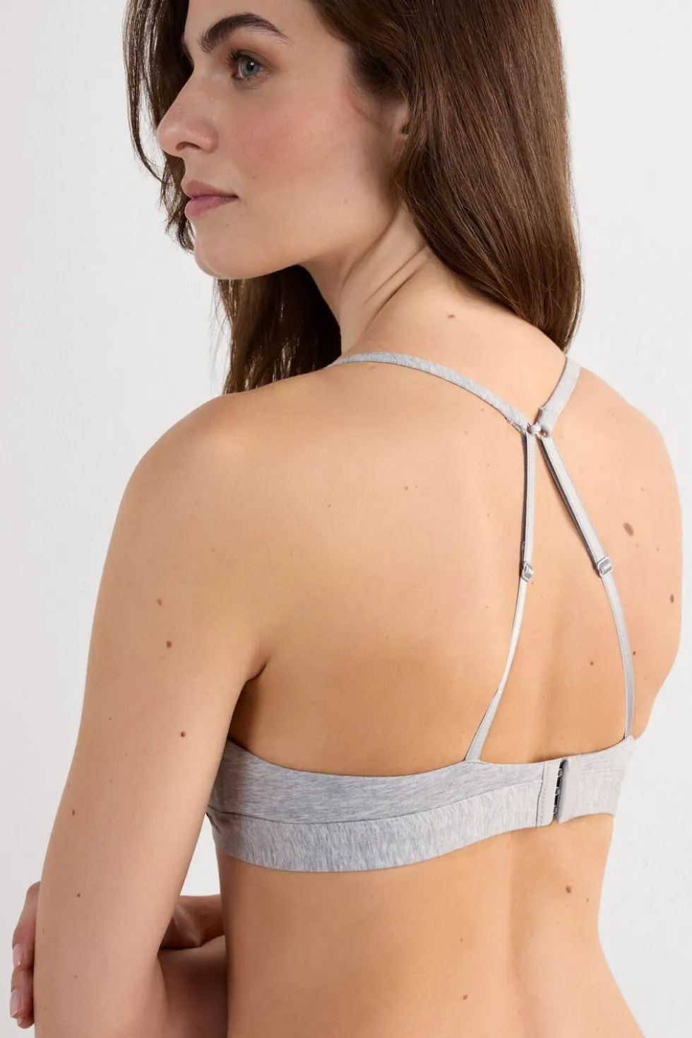 Tiziana Triangle Bra in Cotton