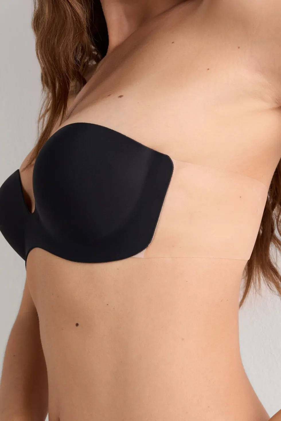 Transparent Back Strapless Bra