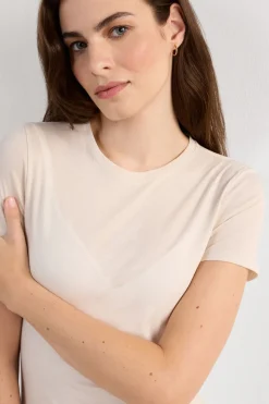 Ultrafresh Cotton Short Sleeve Top