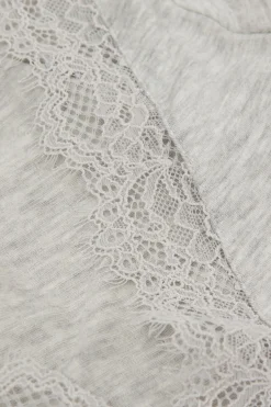 Ultralight Cashmere Lace Long Sleeve Shirt