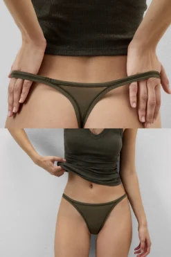 Ultralight Cotton String Thong
