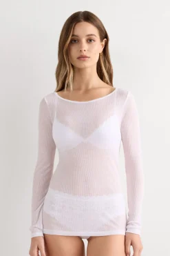 Ultranatural with Cashmere Long Sleeve Top