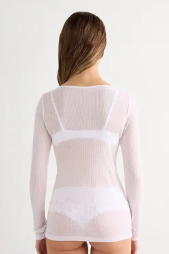 Ultranatural with Cashmere Long Sleeve Top