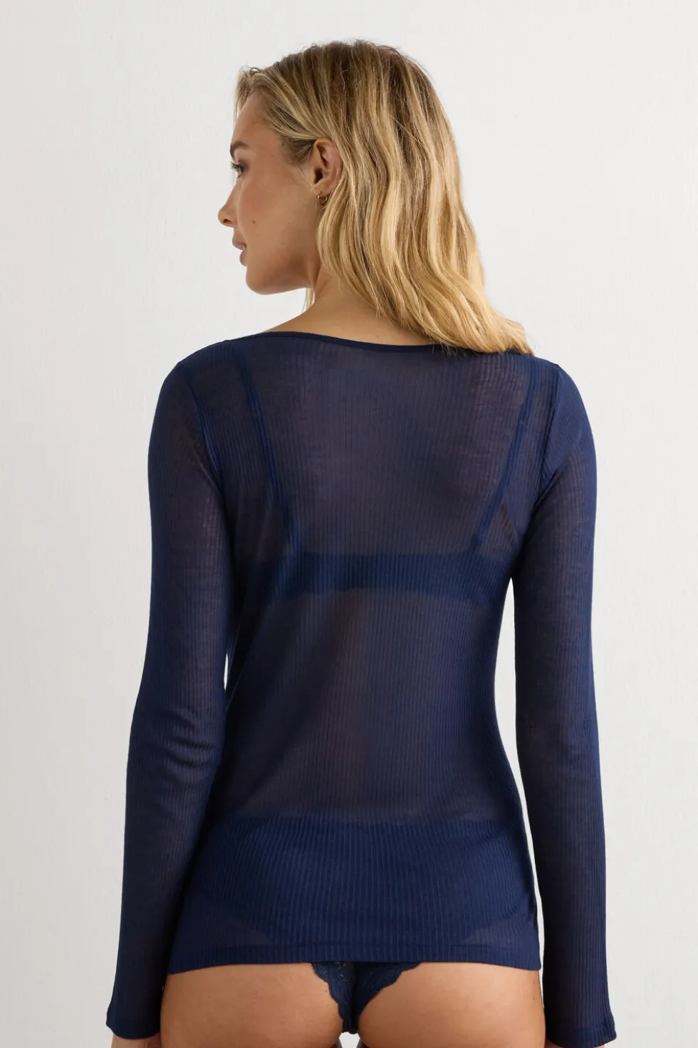 Ultranatural with Cashmere Long Sleeve Top