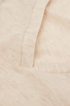 V-neck top in Modal Ultralight with Cashmere