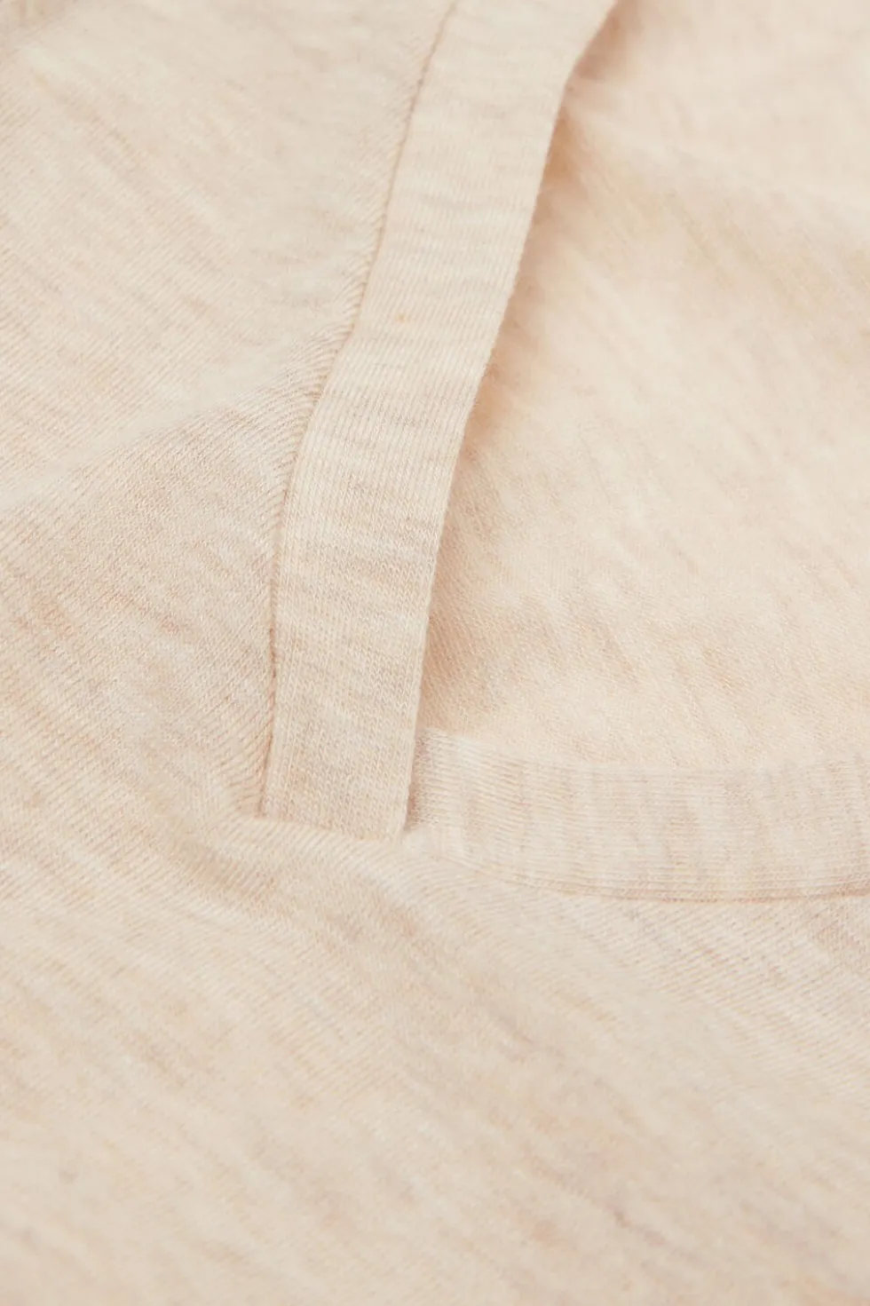 V-neck top in Modal Ultralight with Cashmere
