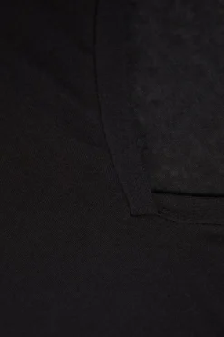 V-neck top in Modal Ultralight with Cashmere