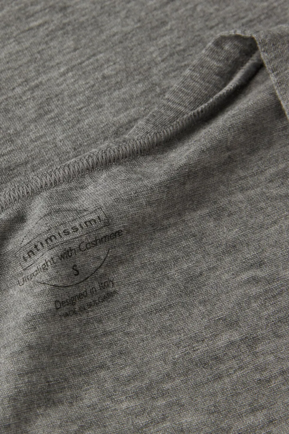 V-neck top in Modal Ultralight with Cashmere