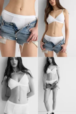 Women’s Boxers in Natural Cotton