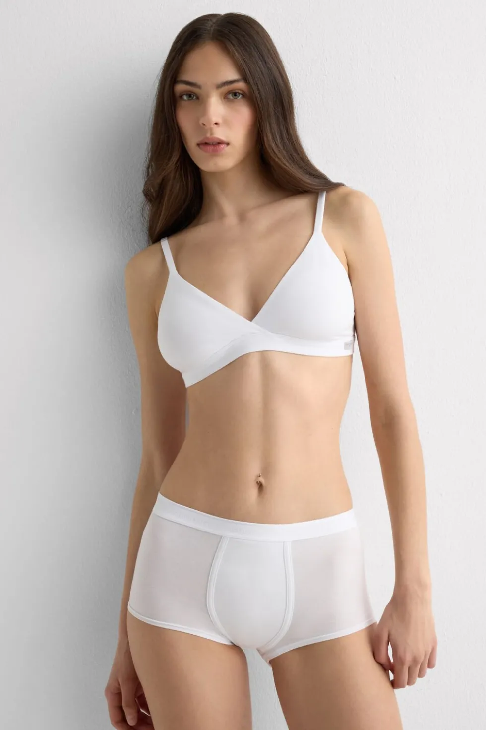Women’s Boxers in Natural Cotton